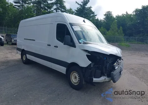 2021 Mercedes-Benz Sprinter 2500 High Roof I4 Diesel z USA, uszkodzony, nr VIN W1Y4DCHY2MT069791